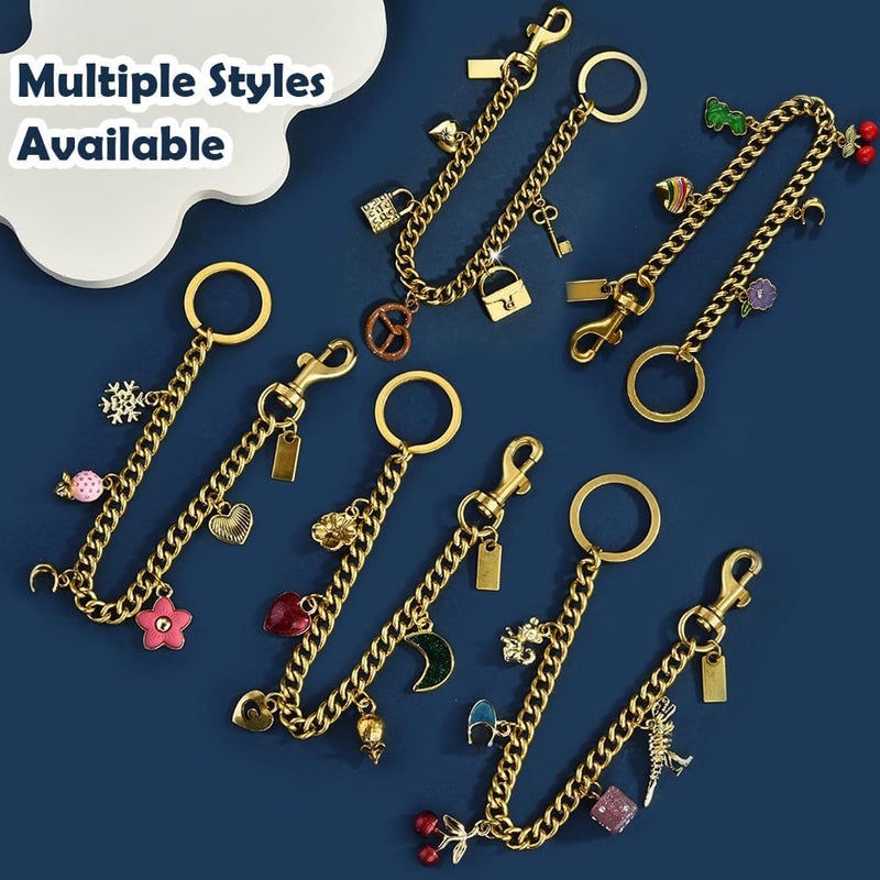 Sbredit Bag Charm,Purse Charms for Handbag,Purses Key Chains Accessories - Image 5